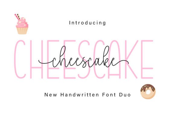 Cheescake Duo: A Creative Font Pairing for Modern Design