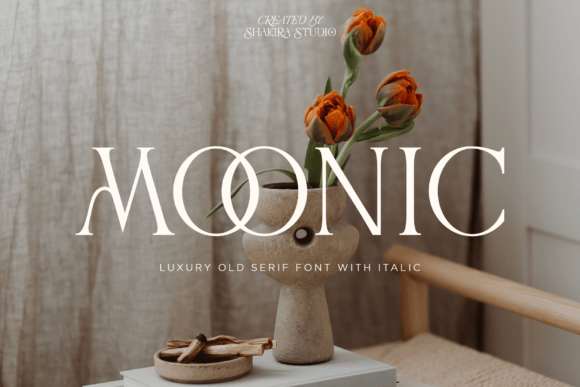 Designing with Moonic: A Vintage Serif for Modern Luxury