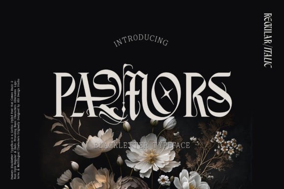 Pamors Typeface: The Bold Blackletter for Modern Impact