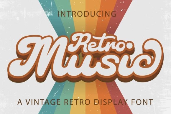Retro Music: A Vintage Script Font for Timeless Designs