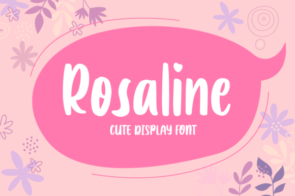 Rosaline: A Sweet Handwritten Font for Creative Projects
