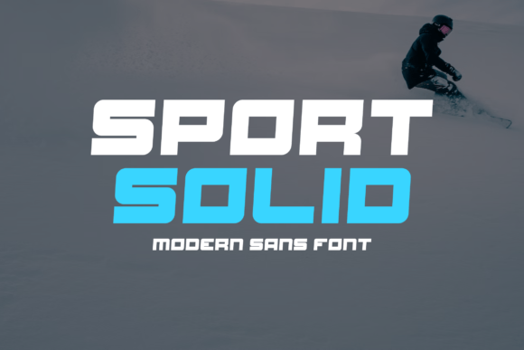 Sport Solid: A Display Font for Bold, Athletic Branding