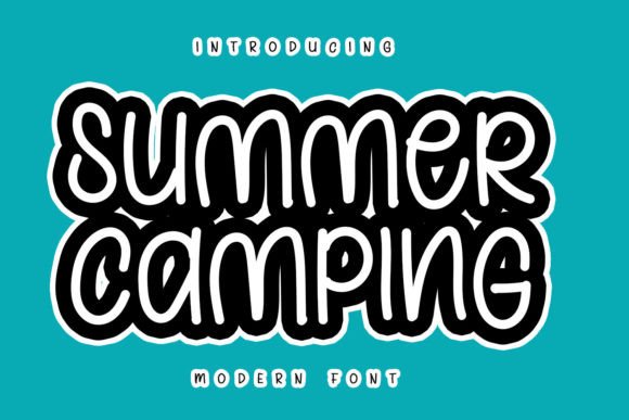 Summer Camping: A Fresh Typeface for Modern Design
