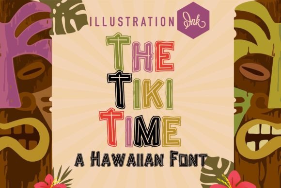 The Tiki Time: Your Ticket to Tropical Typography