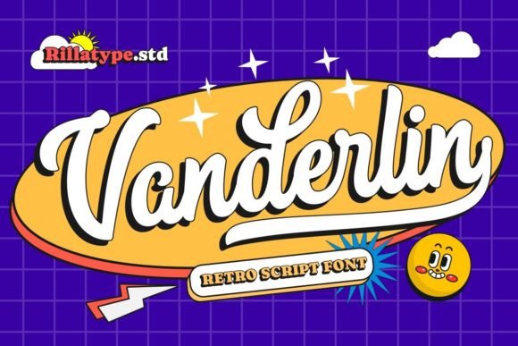 Vanderlin: A Retro Script Font with Timeless Character